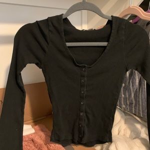 black long sleeve brandy melville